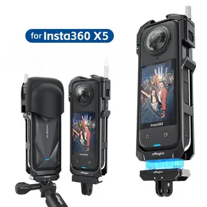 Action Camera Protective Cage, Lightweight Camera Protective Frame, Stable & Scratch-resistant Camera Accessories for Insta360 X5