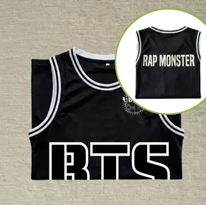 [Tank Top Jersey] Jersey Gift Fans | Custome Bantan Jersey Idol Tank Top Jersey | Custom Jersey For Teen Girl Women Foootball Kpop Fan.