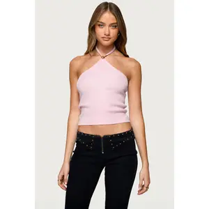 Hollis Knit Halter Top