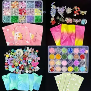 Beads Collection in Bags DIY Jewelry, Pens, Keychains Collections &Crafts