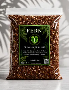 Fern Mix — Moisture-Rich Potting Mix for Indoor Ferns | Soilless, Organic-Rich Blend