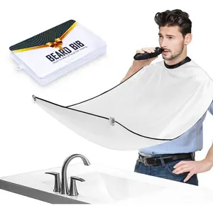 Beard Trimming Catcher for Men Shaving Hair Clippings Non-Stick Waterproof Grooming Cloth