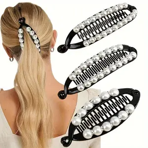 Imitation set with hair clip banana clip set acrylic ponytail clip vertical clip Women's hair clipChoosing the perfect gift