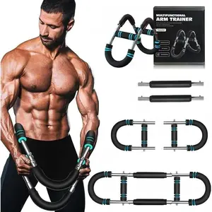 Twister Arm Trainer, Adjustable Chest Workout Equipment Arm Trainer for Men & Women Body Muscle Training Fitness Portable Spring Resistance for Home Exerciser arm workout equipment