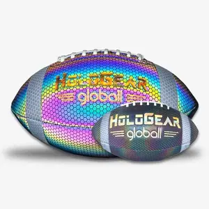 HoloGear™ Holographic Glowing Reflective Football