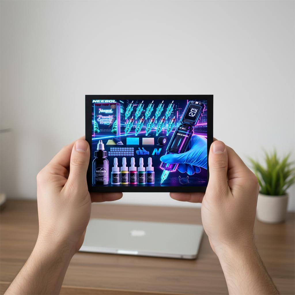 Wireless Tattoo Stencil Printer Kit Bluetooth Stencil Maker for Phone Tablet PC Tattoo Display Set Supplies for Artists Beginners