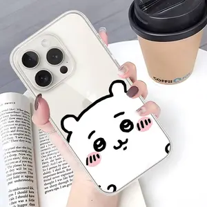 Kawaii C-chiikawa-S Phone Case For IPhone 17 16 15 14 Plus 13 12 11 Pro Max Phone Back Cover Transparent Shockproof Cover