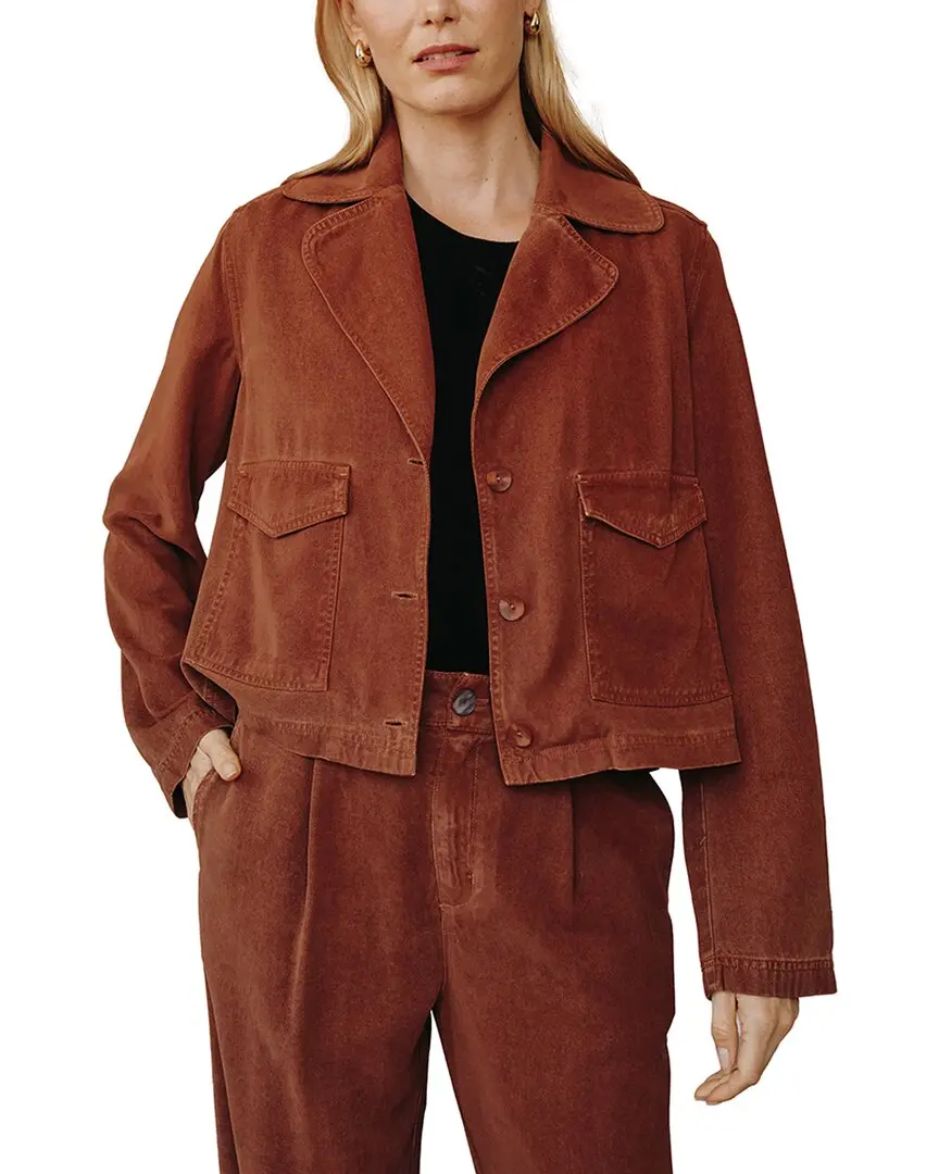 Bella Dahl Utility Crop Trench Jacket