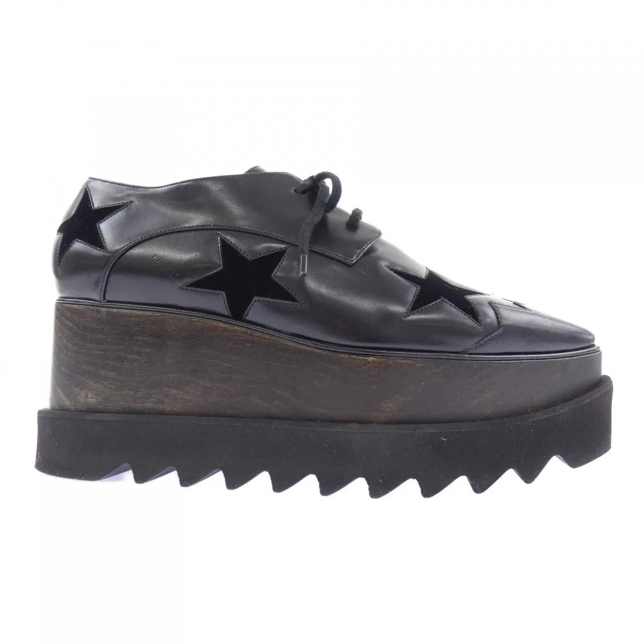 Pre-owned Stella McCartney Rubber Small Leather Goods platform pumps