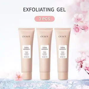 【C10】Sensitive Skin Gentle Exfoliating Gel - Hydrating Facial Cleanser, Daily Pore Purifying & Smooth Exfoliation, Alcohol-Free Formula  - qjz