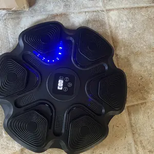 1）Bluetooth Music Boxing Machine with Gloves, Wall-Mounted Home Workout Target, Typec Charging, Punching Target boxing music machine with gloves Adults