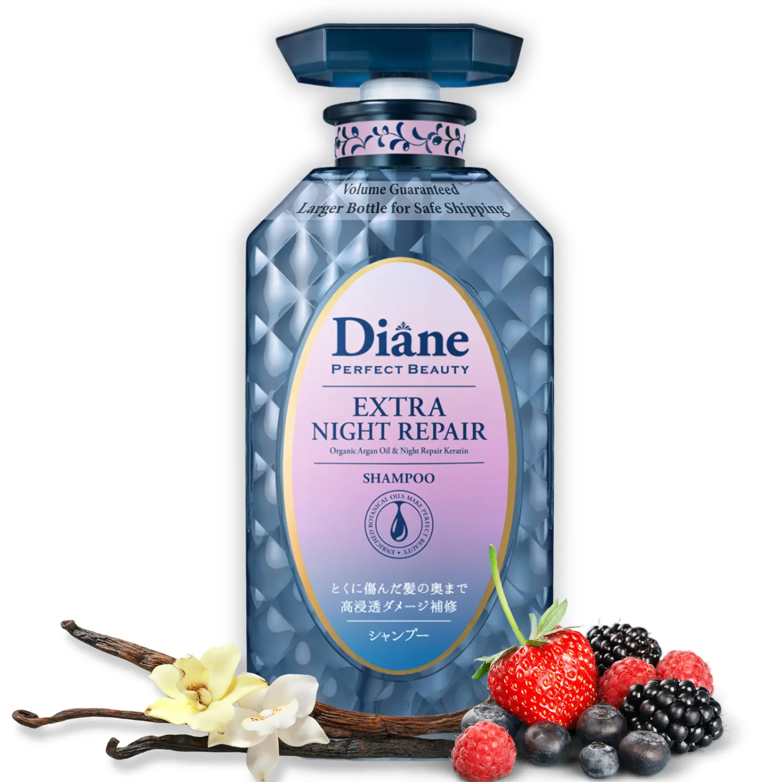 Moist Diane Perfect Beauty Extra Night Repair Shampoo | Overnight Moisture & Intensive Damage Care | Official Partner