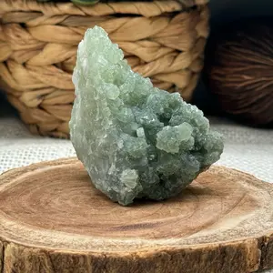 Natural Prehnite from Urban Rutile