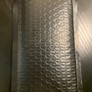 Black BOMB packs - Single 8 Inch Circle Bubble Mailer for Card Patch Auto Insert or Numbered Card - Exciting Contents Inside Guaranteed 7 Cards per Pack