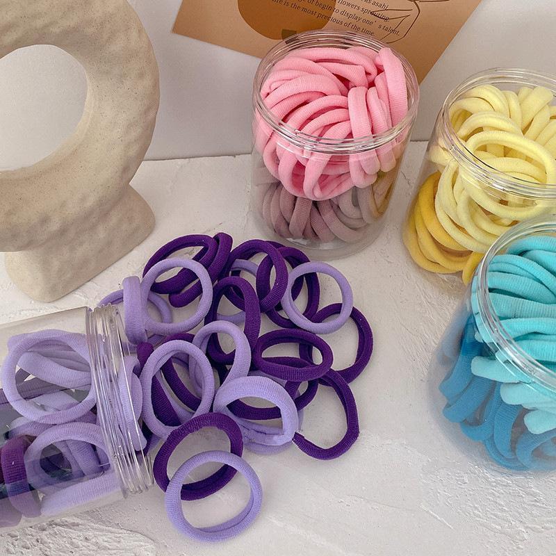 Random color(Only 1pcs)Thick Seamless Brown Hair Ties Ponytail Holders Hair Accessories No Damage for Thick Hair, Valentine's Day Gift(Not For Sles) Random color(Only 1pcs)Thick Seamless Brown Hair Ties Ponytail Holders Hair Accessories No Damage for Thick Hair, Valentine's Day Gift(Not For Sles)