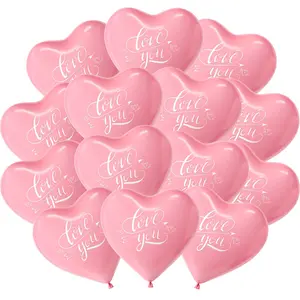 28pcs heart shaped Balloons, 10inch peach Latex Balloons, for Valentine's Day decoration supplies, Family Party Decorations, New Year, Sport Theme Party Decorations, New Year's Eve, Graduation ceremony background wall, Christmas, Balloon Set