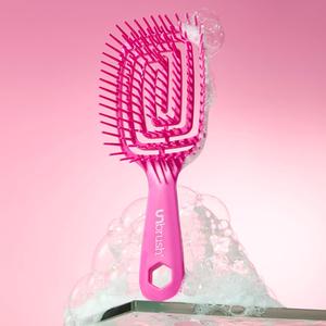 UNbrush Flex Hair Brush Flexible Shower Brush