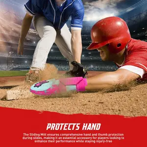 Outdoor Sports Teen Universal Baseball Sliding Gloves Fingerless Baseball Gloves