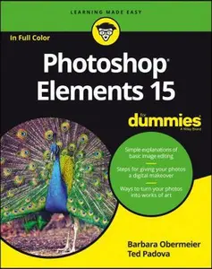 USED-Photoshop Elements 15 for Dummies by Barbara Obermeier (Paperback)