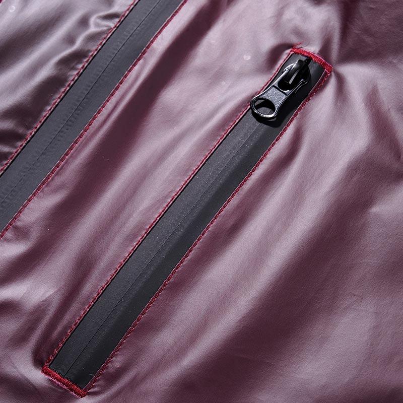 New 2026 Deals Men's Spring Autumn Jacket Photochromic Windproof Fabric Waterproof Rain High Temperature Change Color Coat With Zipper Pockets For Holidays Parties Outdoor Sports