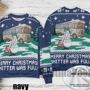 Snowman Cousin Eddie National Christmas Vacation Ugly Sweater, Snowman Christmas Ugly Sweater, Family Ugly Sweater, Ugly Christmas Sweater GCI7DK