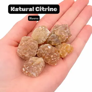ONE Natural Citrine Cluster - Morocco - Small Citrine Specimen