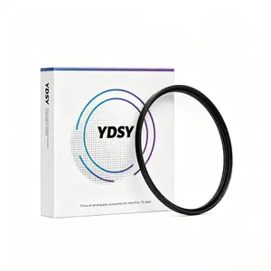 YDSY UV Filter Lens for Canon Nikon Sony Fujifilm Sigma Tamron Mirrorless and DSLR Cameras 37 40.5 43 46 49 52 55 58 62 67 72mm Protective accessory, Protection three-proof and portable Lens Protector