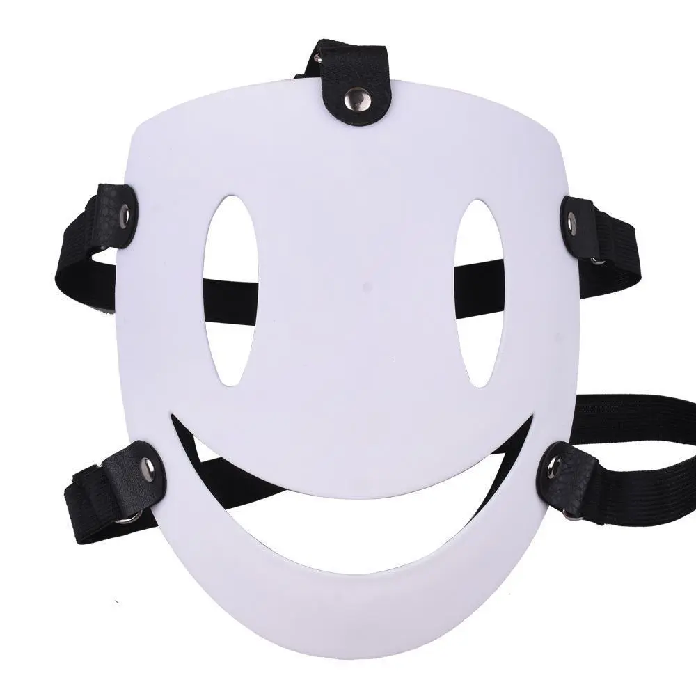 Japanese Anime Cosplay Face Mask Neon High Rise Invasion Mask LED Glowing Mask Sky invasion Masquerade Cosplay Prop Japanese Anime Cosplay Face Mask Neon High Rise Invasion Mask LED Glowing Mask Sky invasion Masquerade Cosplay Prop