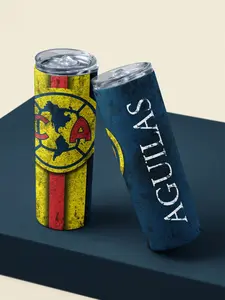 America 20oz Skinny Tumbler Vaso - Single Container for Refreshing Beverages - Drinkware, Bottle Drinkware Water Bottles Portable Reusable Washable Colorful