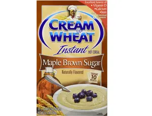 Cream of Wheat Instant Hot Cereal, Maple Brown Sugar, 12.3 Ounce