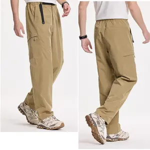 3 Pack Men's Quick-Dry Cargo Pants | Hiking & Daily Wear Must-Have! MensCargoPants  OutdoorPants  HikingEssentials  QuickDryPants  UtilityWear CasualMensFashion WaterResistantPants ElasticWaistPants