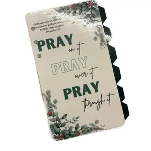 Christmas Theme A6 Dashboard with Cash Envelopes for Seasonal Planning and Budgeting Spiral Bound Planner Weekly Planner