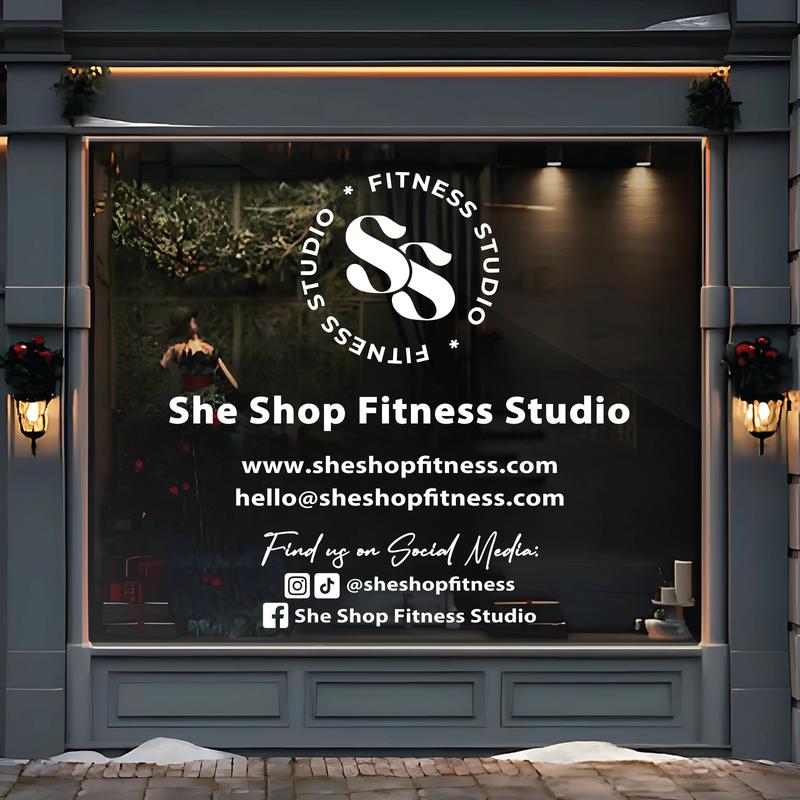Customizable Business Window Decal | Office Door Sign | Personalized Company Name Sign for Retail, Shop, Offices