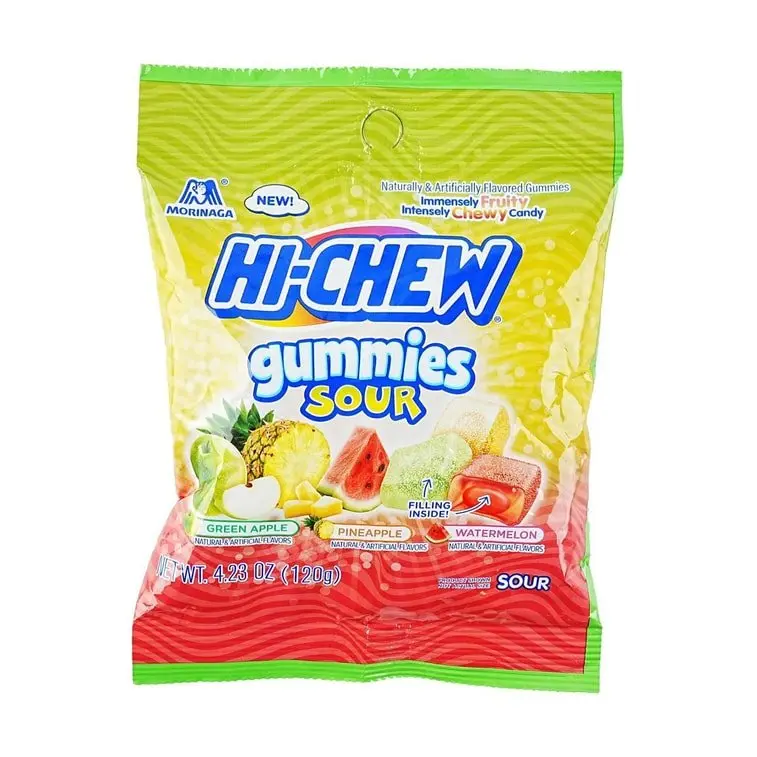 Morinaga Hi-Chew Gummies Sour Mix - 120g