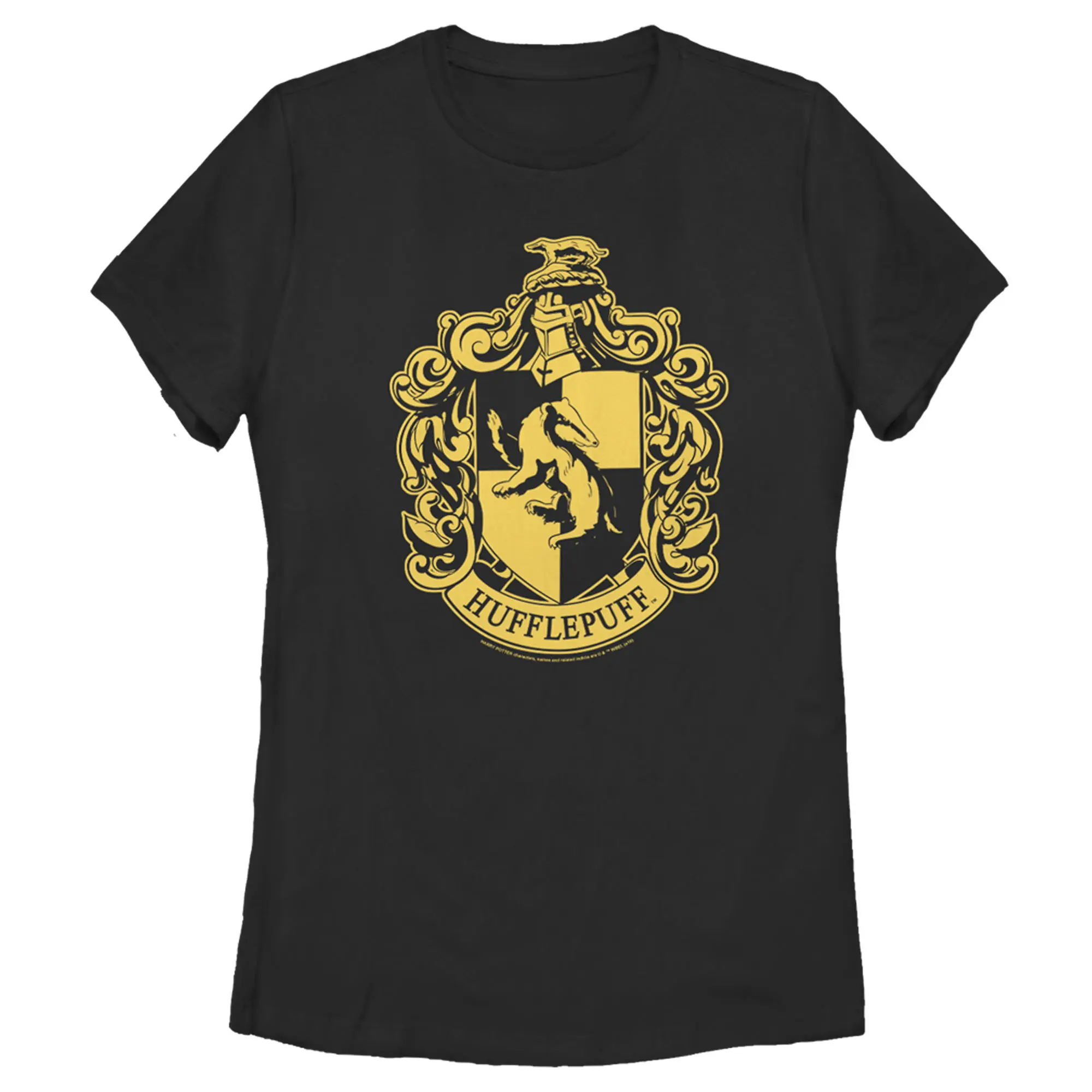 Women's Harry Potter Hufflepuff House Crest T-Shirt