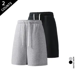 Affordable 2-pack athletic shorts—durable drawstring shorts with a comfortable, loose fit suitable for both men and women. outdoorfun