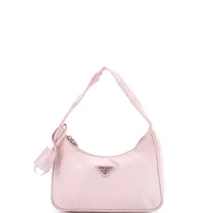 Pre-owned PRADA Nylon Shoulder Bags Re Edition 2000 Hobo Tessuto Mini by Rebag
