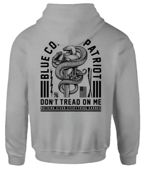 Howitzer Men's Original Graphic Hoodie - Soft Cotton-Polyester Fleece Pullover, Heather Grey, Casual Patriotic Gothic 2000s Aesthetic Top, First Responders/Veterans Apparel, Cold Wash All-Season Sweatshirt