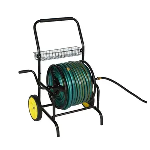 Real Hose Storage 2-Wheel Heavy Duty Hose Cart - 200ft Hose Capacity