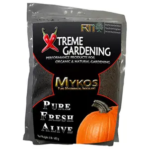 212 MAIN Hydrofarm RT4401 Mykos Mycorrhiza Garden Dry Granular Fertilizer for Soil Nutrient Boost