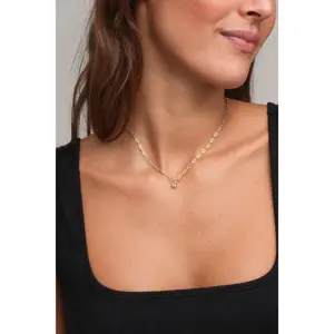 Teardrop Bezel Charm