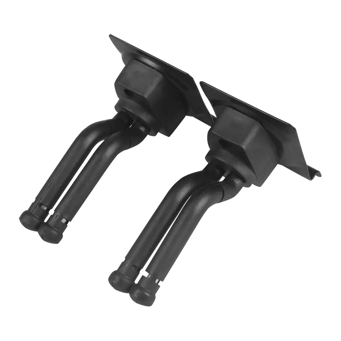 Wall-Mounted Guitar Hook Set of Two, Durable Metal Design for Secure Hanging, Ideal for Home & Studio Use, Easy Installation