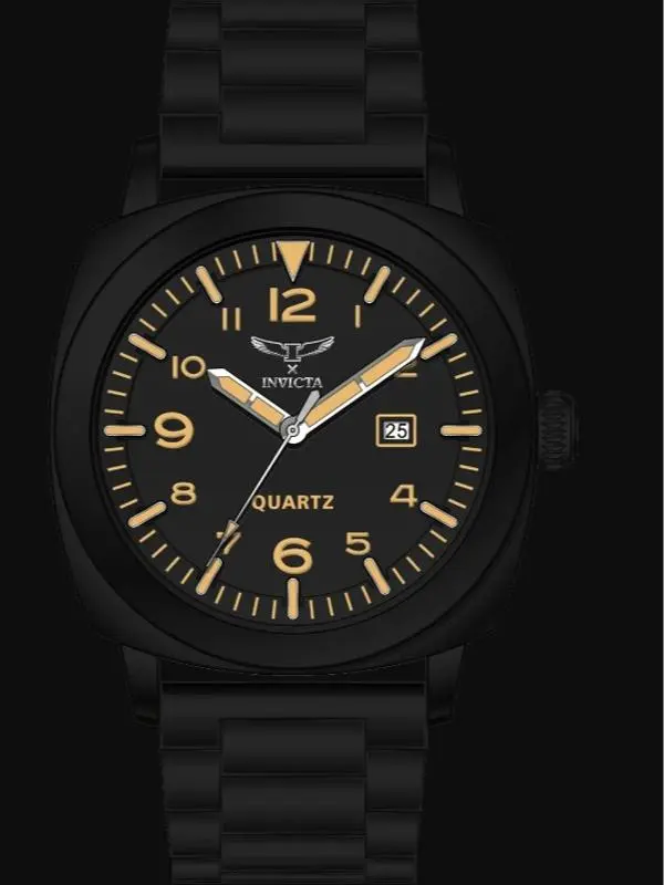 69629 - Invicta Specialty Men 44mm Metal Black Black dial MG68 Quartz