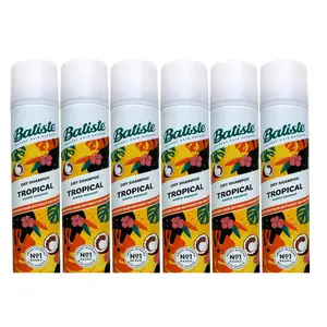 6 Pack Batiste Dry Shampoo Tropical Exotic Coconut 3.81 oz
