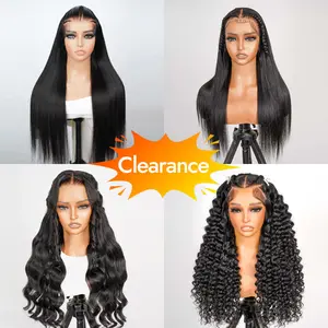 [CLEARANCE SALE] Wiggins Hair Glueless Pre Braided Stylist Wig Lace Wigs Human Hair Pre Cut Lace Ready To Wear Beginner Friendly