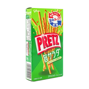 Glico Japan PRETZ Salad Flavor Crispy Pretzel Sticks 69g - Authentic Japanese Snack