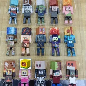 Magnetopia Magnetic Building Blocks Kit - Magnetic Attachment Character Parts - 20 Characters, 20 Blocks, Building Kit