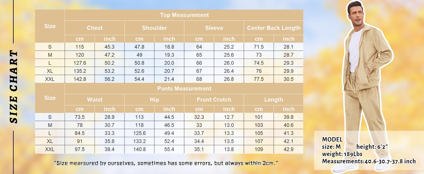 COOFANDY Mens 2 Piece Velour Tracksuit Full Zip Jackets Pants Velvet Jogging Suits Sweatsuit Set