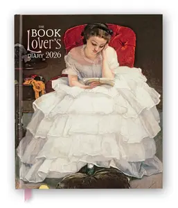 USED-Book Lover's Diary 2026 Desk Diary Planner - Week to View, Illustrated throughout (Hardcover)