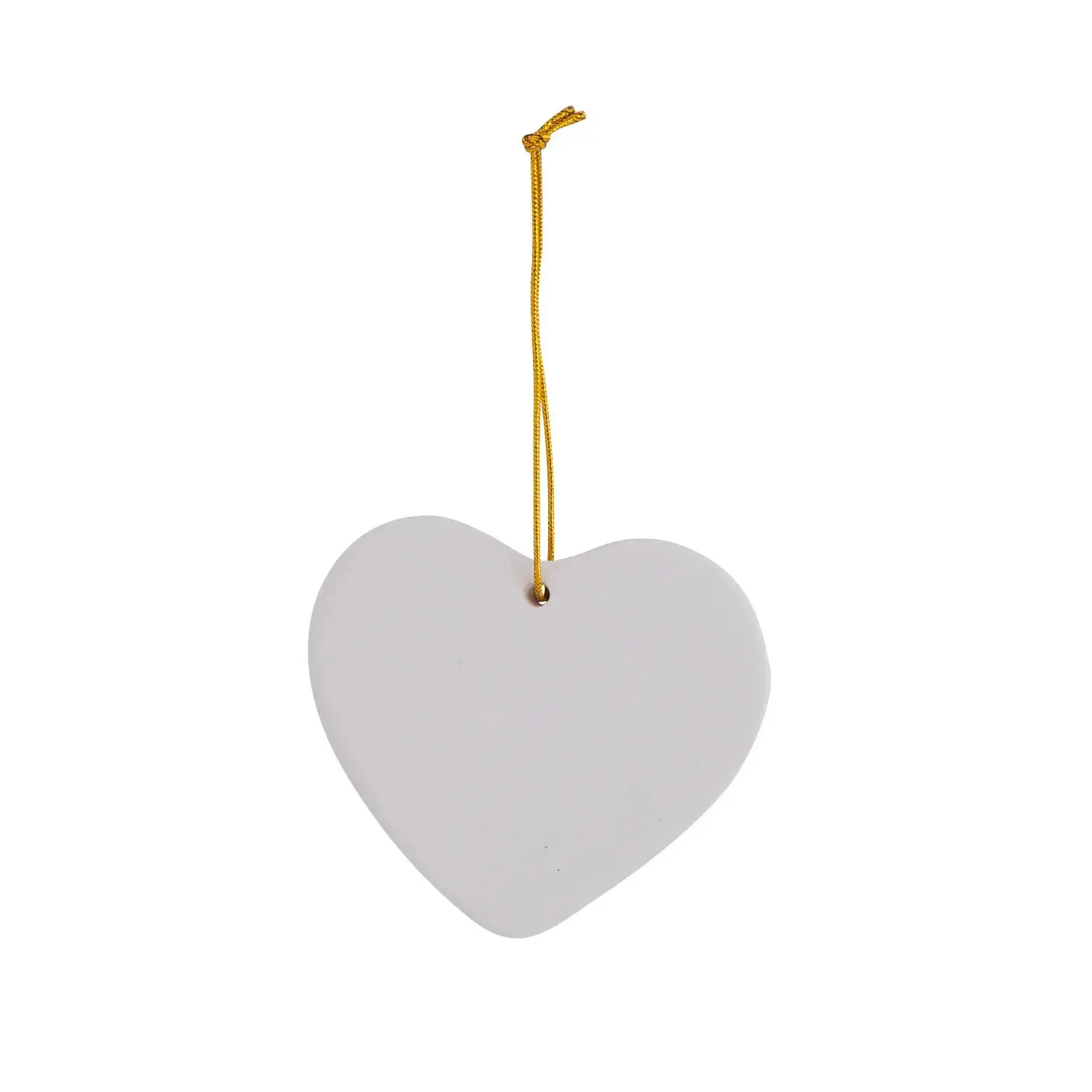 DIY Ceramic Heart Ornaments, Christmas, Craft Kits, 12 Pieces